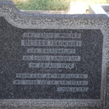 ? Hester nee ENGELBRECHT -1974