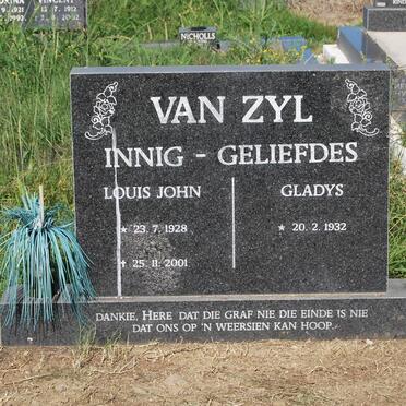 ZYL Louis John, van 1928-2001 &amp; Gladys 1932-