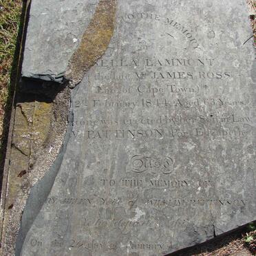 LAMMONT Isabella -1844 :: PATTISON Mary Helen nee ROSS -1850