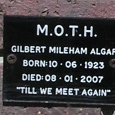 ALGAR Gilbert Mileham 1923-2007