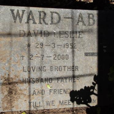 ABLE David Leslie, Ward 1952-2000