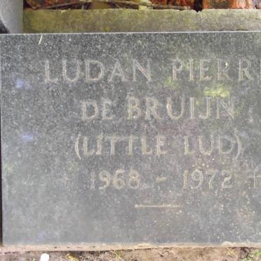 BRUIJN Ludan Pierre, de 1968-1972