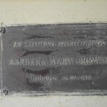 BROWNE Barbara Mary 1914-2000
