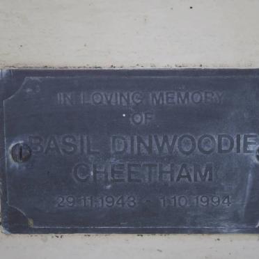 CHEETHAM Basil Dinwoodie 1943-1994