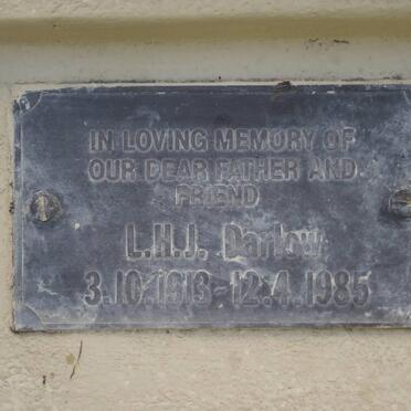 DANLOW L.H.J. 1913-1985