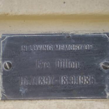 DILLON Eve 1897-1985