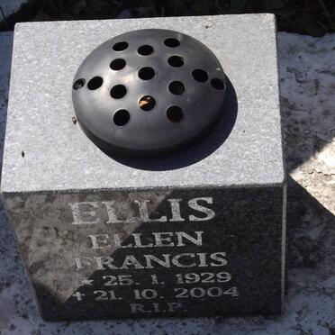 ELLIS Ellen Francis 1929-2004