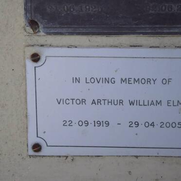 ELMS Victor Arthur William 1919-2005