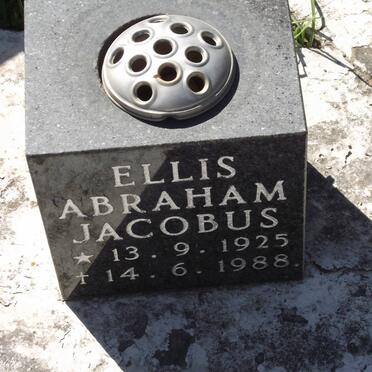 ELLIS Abraham Jacobus 1925-1988