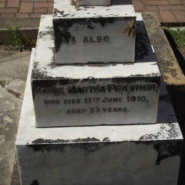 FEATHER Anne Martha -1910