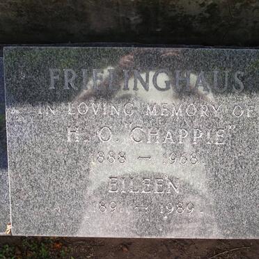 FRIELINGHAUS H.O.1888-1968 &amp; Eileen 1891-1989