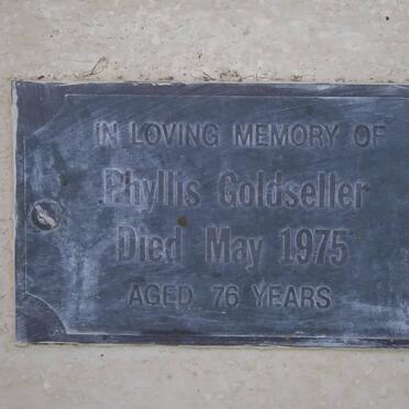 GOLDSELLER Phyllis -1975