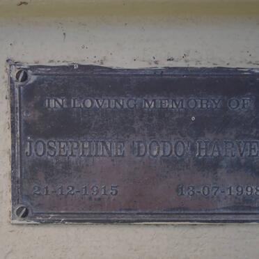 HARVEY Josephine 1915-1998