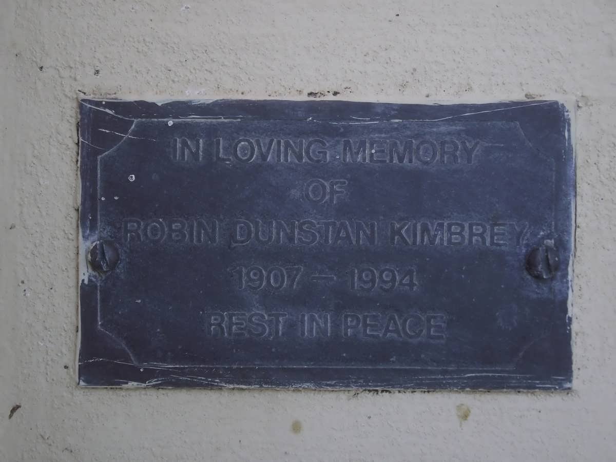 KIMBREY Robin Dunstan 1907-1994