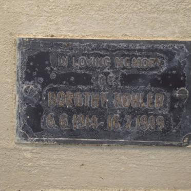KOHLER Dorothy 1914-1989