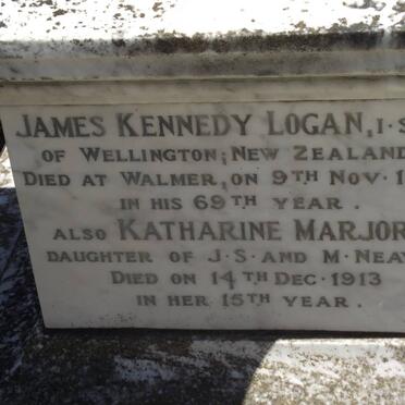LOGAN James Kennedy -1912 :: NEAVE Katharine Marjory -1913