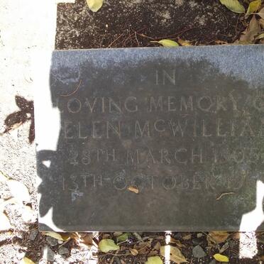 Mc WILLIAMS Helen 1905-1968