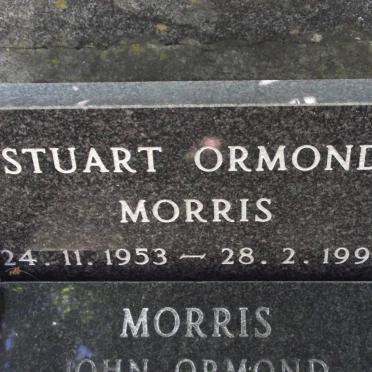 MORRIS Stuart Ormond 1953-1998