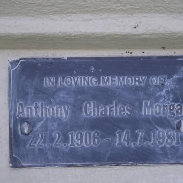 MORGAN Anthony Charles 1906-1981