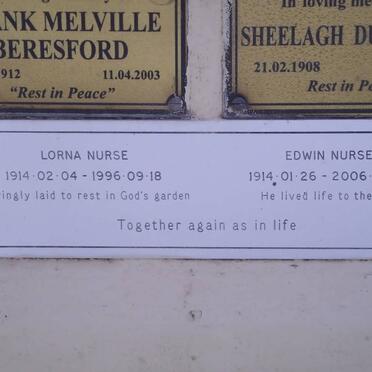 NURSE :: BERESFORD :: DUNWOOD