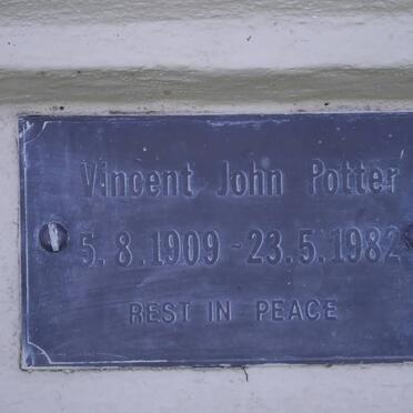 POTTER Vincent John 1909-1982
