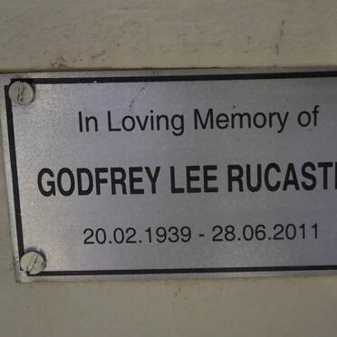 RUCASTLE Godfrey Lee 1939-2011
