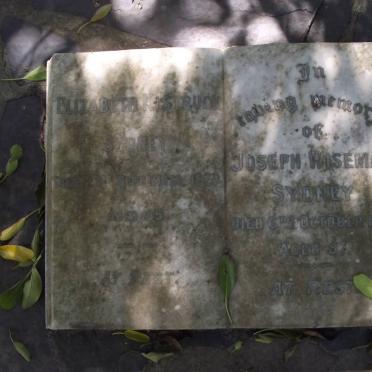 SYDNEY Joseph Wiseman -1930 &amp; Elizabeth Kistruck -1970