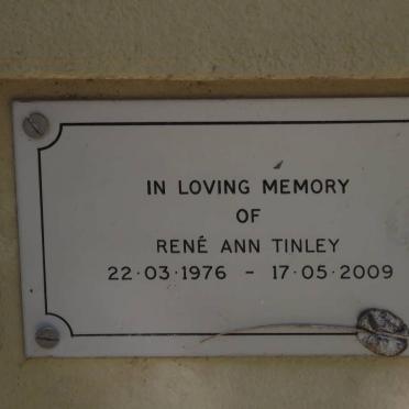 TINLEY René Ann 1976-2009