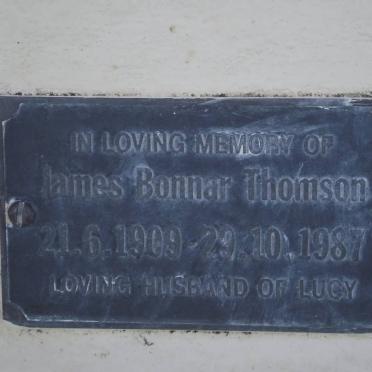THOMSON James Bonnar 1909-1987