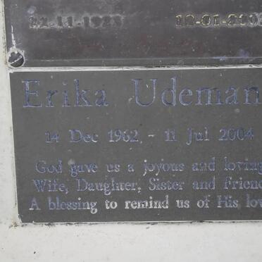 UDEMANS Erika 1962-2004