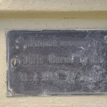 ORPEN Doris Muriel 1918-1988