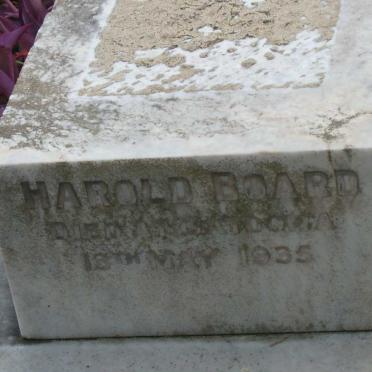 BOARD Harold -1935