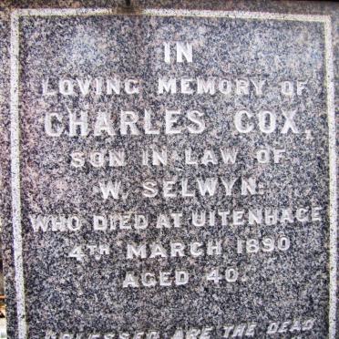 COX Charles -1890