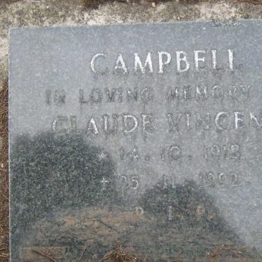 CAMPBELL Claude Vincent 1918-1992
