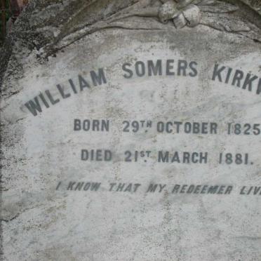 KIRKWOOD William Somers 1825-1881