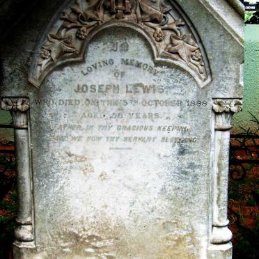 LEWIS Joseph -1888