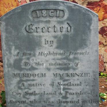 MACKENZIE Murdoch -1859