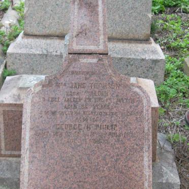 THOMSON Jane nee YALDEN :: PHILIP George H.