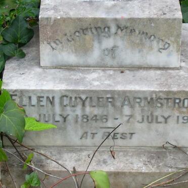 ARMSTRONG Ellen Cuyler 1846-1930 :: ARMSTRONG Mina