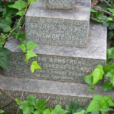 ARMSTRONG William &amp; Jane Elizabeth  1805-