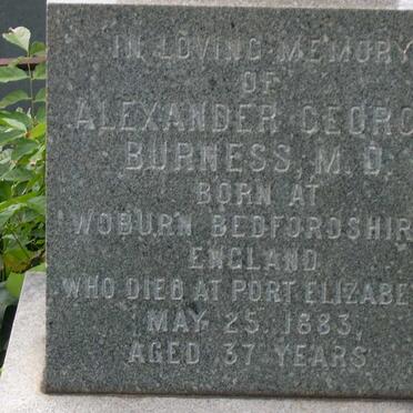 BURNESS Alexander George -1883 :: BURNESS Arthur -1938