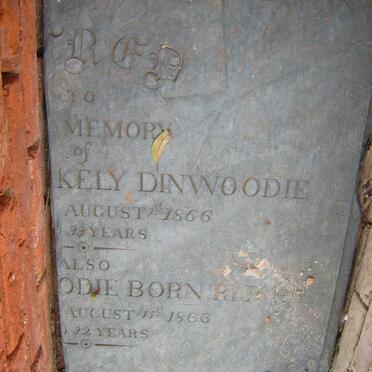 DINWOODIE William Blakely -1866 &amp; Janet nee RICHIE -1866