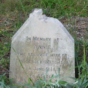 MITCHELL Annie -1885