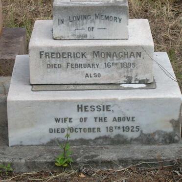 MONAGHAN Frederick -1895 &amp; Hessie -1925