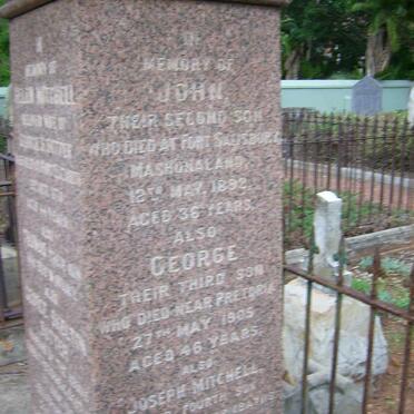 SUTTER John -1892 :: SUTTER George -1905 :: SUTTER Joseph Mitchell -19?6