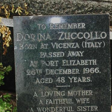 ZUCCOLLO Dorina -1966