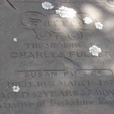 FULLER Charles -1872