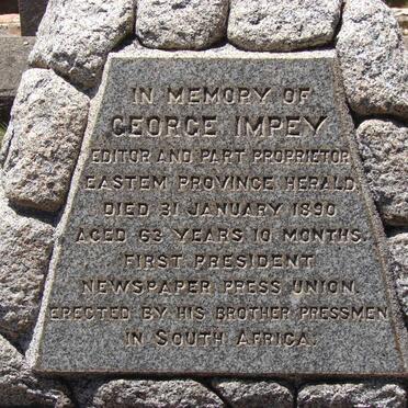 IMPEY George -1890