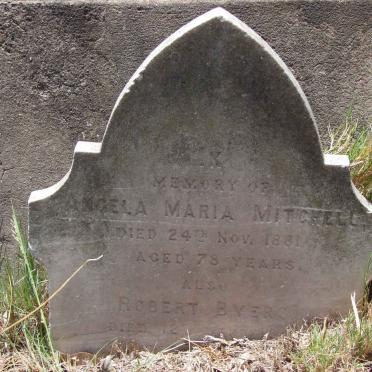 MITCHELL Angela Maria -1881 :: BYERS Robert  -?