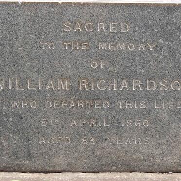 RICHARDSON William -1860